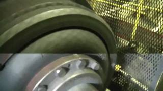 1800 RPM alternator coupling inspection with strobe light [upl. by Caasi]