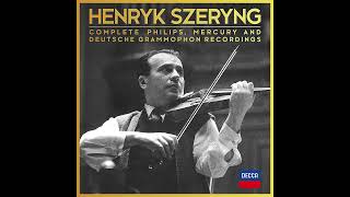 Tchaikovsky Violin Concerto in D major Op 35  Henryk Szeryng RCO Bernard Haitink Rec 1976 [upl. by Iru]