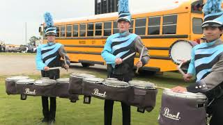 James Clemens High School Jets marching band rocks Big Game Friday Night [upl. by Ylrebma]