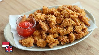 Ala KFC Resep POPCORN CHICKEN Dijamin Nagih [upl. by Redmond]