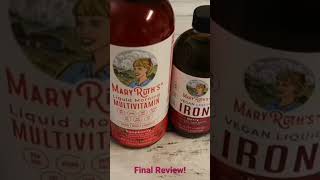 Mary Ruths LIQUID VITAMINS HONESTY REVIEW⁉️ FULL VIDEO LINKED 👇🏼 [upl. by Leede]