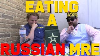 The Mistake Eating a russian MRE [upl. by Ephrem911]