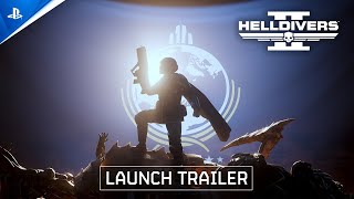 Helldivers 2  quotThe Fight for Freedom Begins quot Launch Trailer  PS5 amp PC Games [upl. by Syramad]