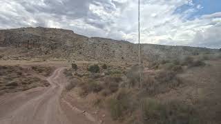 Preview unedited clip of our drive into Toquerville Falls near Zion National Forest [upl. by Okia382]