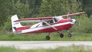 Cessna 182A Skylane Takeoff [upl. by Ailel]