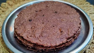 Ragi Roti Recipe  Easy Finger Millet Chapathi  Skinny Recipes  finger millet recipe  nachni roti [upl. by Hanikahs]