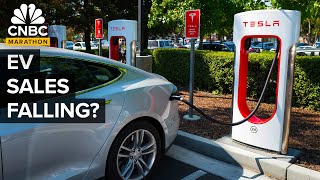 Why EV Sales Are Falling  CNBC Marathon [upl. by Notnyw]