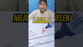 TIPS JIKA NILAI KALIAN JELEK🤫 shorts [upl. by Paynter614]