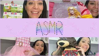 Asmr  Vi mostro i vestiti di carnevale e gli acquisti per i miei figli  Asmr ita [upl. by Anuat]