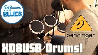 Behringer XD8USB Electronic Drum Kit Demonstration [upl. by Saxet]