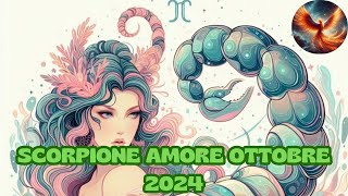 SCORPIONE ♏ AMORE OTTOBRE 2024  LETTURA TAROCCHI EVOLUTIVI 🔮💫 [upl. by Genie]