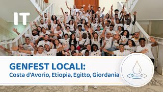 GENFEST LOCALI Costa d’Avorio Etiopia Egitto Giordania [upl. by Claiborne]