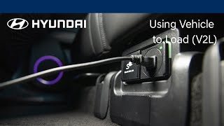 Vehicle2Load V2L  IONIQ 5  Howto Hyundai Canada [upl. by Landri]