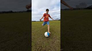 Playing Football at Millwater Park ⚽️🔥 football edit ronaldo trending viralshort [upl. by Defant]