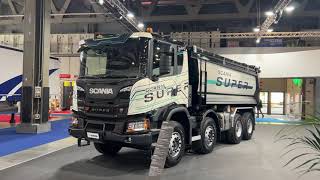 Scania Super G 460 B8x4HZ 2024 Walkaround Transpotec Logitec 2024 Fiera Milano Rho [upl. by Dona]