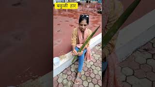 Bakuli Gajara  Bahar Bakulicha 🥰😍  बकुळी गजरा  Flowers dailyvlog minivlog shortsfeed flower [upl. by Rosenzweig]