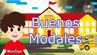 ¿Qué son los buenos modales cuando usarlos ejemplos de buenos modales para niños Video Educativo [upl. by Wilcox277]