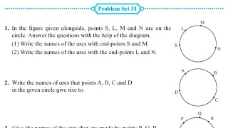 Mathematics Standard 5Class 5 Problem set 31  Topic Circles mathematics education circle the [upl. by Anomor615]