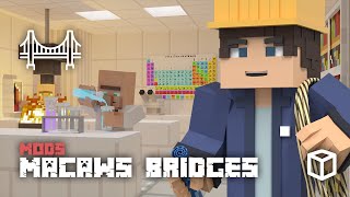 How to Install and Use the Macaw’s Bridges Minecraft Mod [upl. by Wootten187]