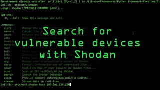 Search for Vulnerable Devices Around the World with Shodan Tutorial [upl. by Neirod960]