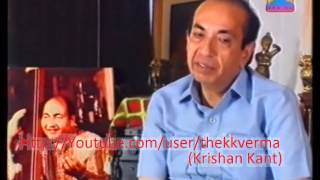 Mahendra Kapoor Talks About Mohammed Rafi sahab [upl. by Alekim142]