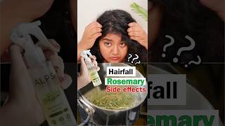 Side effects of rosemary water🌿 haircare hairfall [upl. by Chamkis]