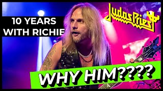 How JUDAS PRIEST chose RICHIE FAULKNER as their GUITARIST when KK left [upl. by Taryne307]