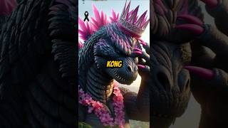 Kong Quiere Ser El Rey De Los Monstruos godzillacartoon godzillakong kongcartoon [upl. by Sailesh]