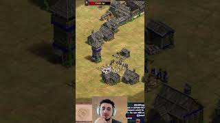 1 Minute of Intense AoE2 Gameplay [upl. by Ennayk]