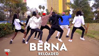 Flavour  BERNA Reloaded Official Dance Video ft Diamond Platnumz  Dance Republic Africa [upl. by Sulienroc]