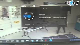 configuracion de preset en dvr 16 canales trihibrido digiseg [upl. by Nahtanhoj]