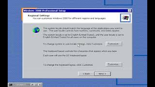 Installing Windows 2000 Beta 3 RC0 [upl. by Federico]