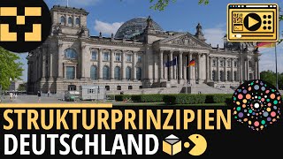 Strukturprinzipien Deutschland │Deutsch Lernvideo Learning Level Up [upl. by Vonnie]