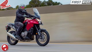 2017 Honda VFR1200X  First Ride [upl. by Anelem695]