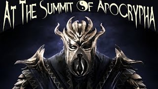 Skyrim Dragonborn At The Summit Of Apocrypha Black Book Waking Dreams [upl. by Siletotsira982]