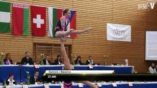 Acro Cup Albershausen 2013 Womens Group Seniors Balance Germany  Hiller Stoll FreySander [upl. by Readus]