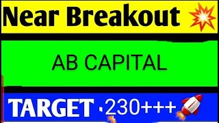 AB CAPITAL SHARE LATEST NEWS TODAYAB CAPITAL SHARE TARGETAB CAPITAL SHARE ANALYSISAB CAPITALSHARE [upl. by Caressa]