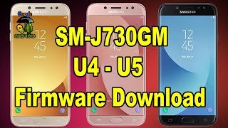 SMJ730GM U4 U5 Firmware Download [upl. by Airamas]