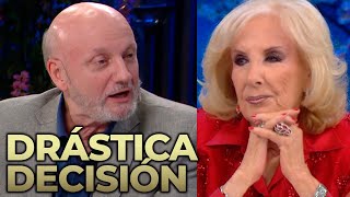 La DRÁSTICA decisión que tomó Campanella respecto a opinar de política que dejó perpleja a Mirtha [upl. by Haelhsa660]