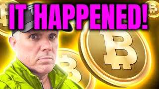 BITCOIN  IT HAPPENED MEGA BITCOIN PRICE PREDICTION [upl. by Beshore669]