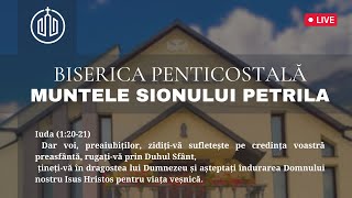 Biserica Muntele Sionului Petrila  Conferinta judeteana de tineret  Onisim Botezatu  16122023 [upl. by Kleeman]