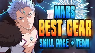 THE BEST TANK Complete Mars Guide Gear Sets Teams Skill Pages amp More  Black Clover Mobile [upl. by Najram228]