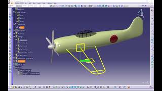 NACA airfoil on CATIA V5 using equations and Generative Shape Design [upl. by Eihpos6]