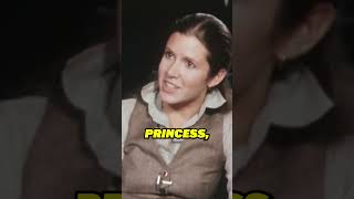 Carrie Fisher Explains Why She Chose to Play Princess Leia 1977 Interview starwars feedshorts [upl. by Retep]