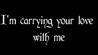 Carrying Your Love With Me  George Strait Lyrics [upl. by Aehc]