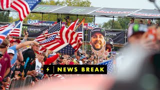 Friday At The 2022 Motocross Of Nations  SML News Break [upl. by Blondy]