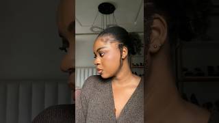 Sleek low puff hairstyle [upl. by Rieger]