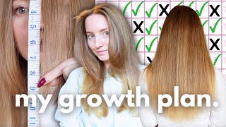 Growing My Hair To Waist Length  2 Month Growth Progress [upl. by Lazes]