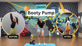 15 min Booty Pump Workout  Warm Up [upl. by Rj589]