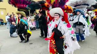 Carnaval Tlaxcala 2024 pueblos unidos gran cierre con banda tlaxkala sonido tlaxcayan México 🇲🇽 🇺🇸 [upl. by Armitage]